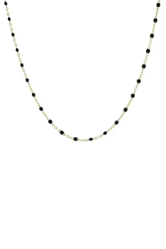 Gigi Clozeau Black Bead Classic Gigi Necklace