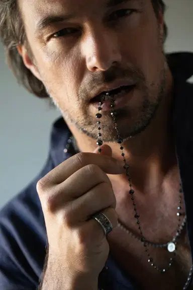 JOHN VARVATOS Black Diamond Stardust Ring | Thumbnail 3
