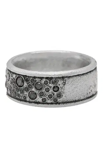 JOHN VARVATOS Black Diamond Stardust Ring | Thumbnail 4