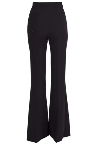 Safiyaa Black Halluana Flared Leg Pant | Thumbnail 3 Safiyaa Black Halluana Flared Leg Pant | Thumbnail 3
