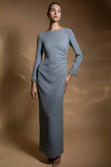 CATHERINE REGEHR Boat Neck Naomi Gown | Thumbnail 2