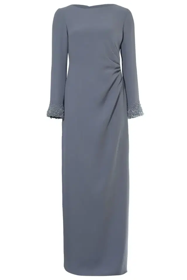 CATHERINE REGEHR Boat Neck Naomi Gown