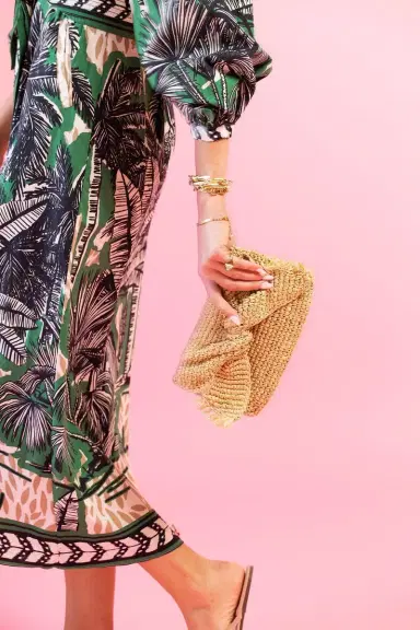 Anya Hindmarch Bow Clutch - Natural | Thumbnail 2