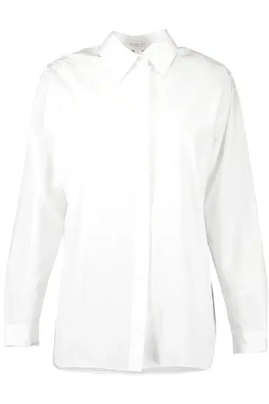 Michael Kors Collection Boyfriend Shirt - Optic | Thumbnail 1