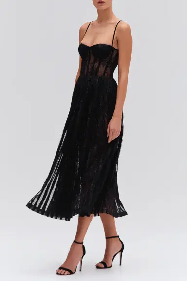 PatBo Bustier Midi Dress | Thumbnail 2