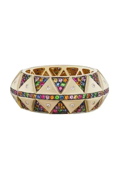 Harwell Godfrey Chubby Tailsman Rainbow Sapphire Ring | Thumbnail 1 Harwell Godfrey Chubby Tailsman Rainbow Sapphire Ring | Thumbnail 1