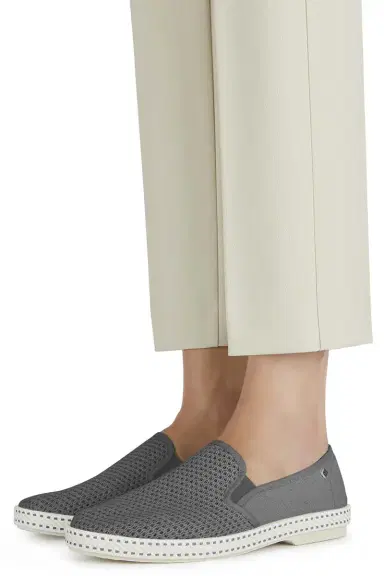 RIVIERAS Classic Canvas Shoe - Anthracite | Thumbnail 2