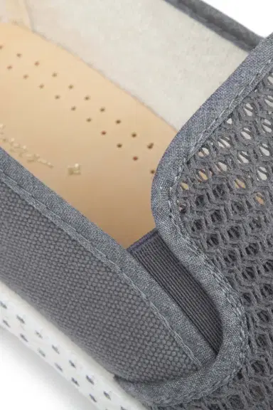 RIVIERAS Classic Canvas Shoe - Anthracite | Thumbnail 5