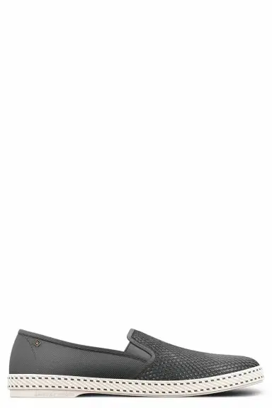 RIVIERAS Classic Canvas Shoe - Anthracite | Thumbnail 1