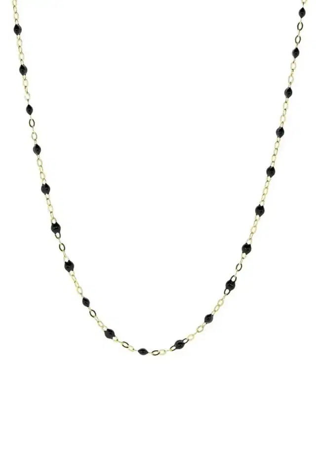 Gigi Clozeau Classic Gigi Necklace - 16.5in - Black