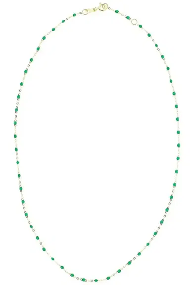 Gigi Clozeau Classic Gigi Necklace - 16.5in - Emerald | Thumbnail 1 Gigi Clozeau Classic Gigi Necklace - 16.5in - Emerald | Thumbnail 1