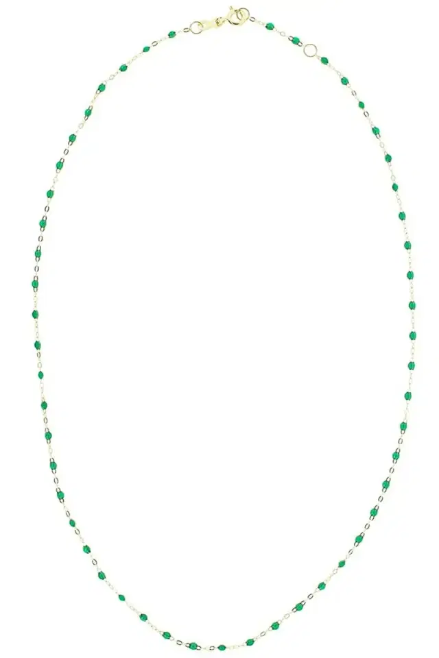 Classic Gigi Necklace - 16.5in - Emerald