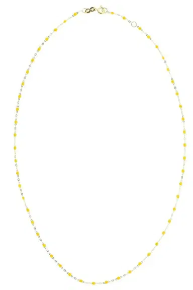 Gigi Clozeau Classic Gigi Necklace - 16.5in - Lemon | Thumbnail 2