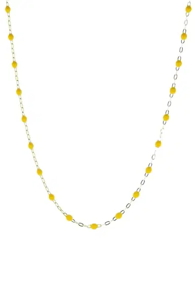 Gigi Clozeau Classic Gigi Necklace - 16.5in - Lemon | Thumbnail 1