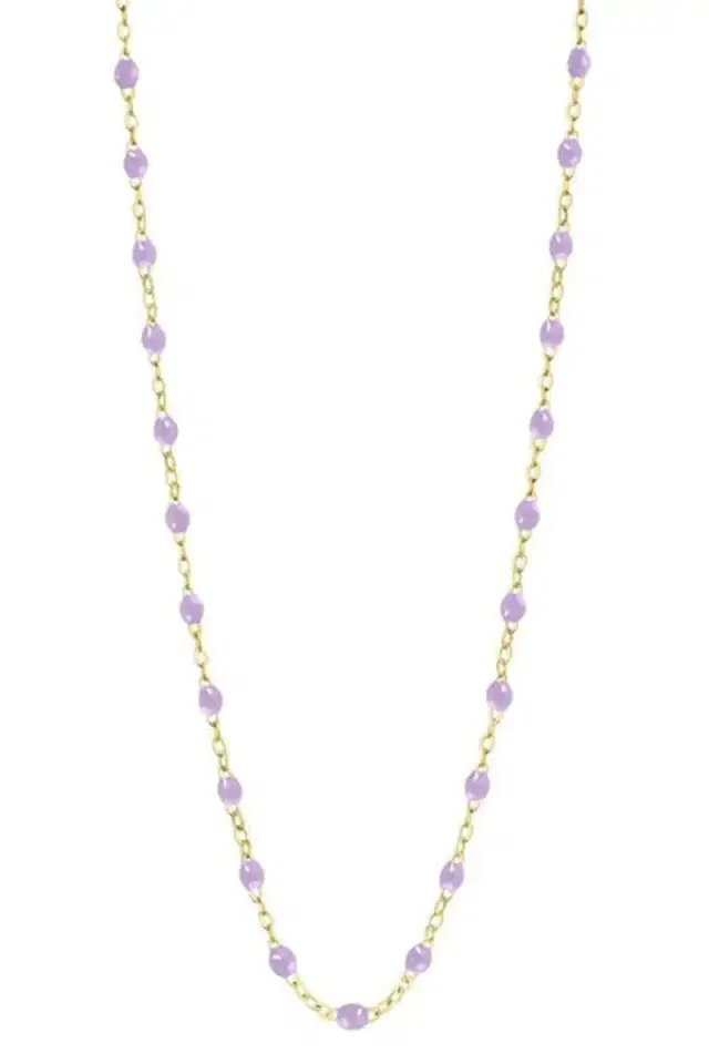 Gigi Clozeau Classic Gigi Necklace - 16.5in - Lilac