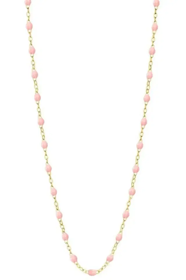 Gigi Clozeau Classic Gigi Necklace - 16.5in - Pink