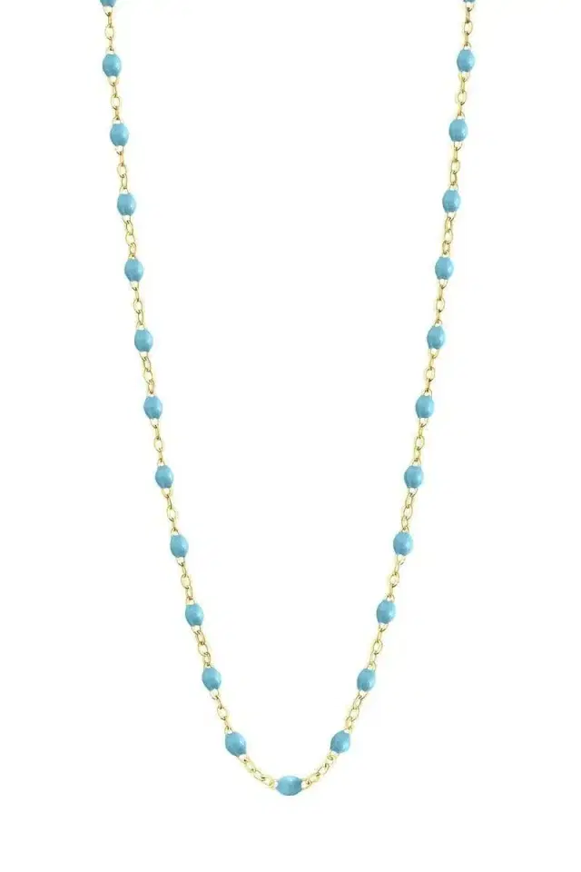 Gigi Clozeau Classic Gigi Necklace - 16.5in - Turquoise