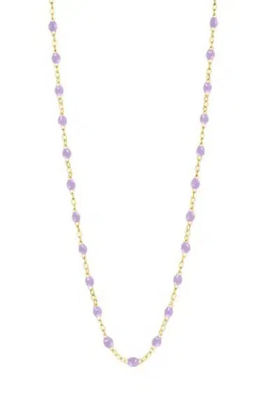 Gigi Clozeau Classic Gigi Necklace - Lilac | Thumbnail 1
