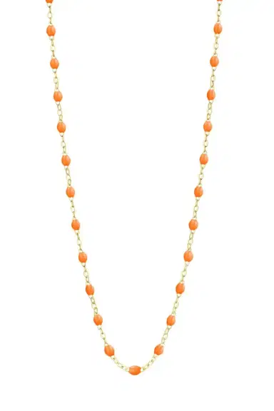 Gigi Clozeau Classic Gigi Sautoir Necklace - 16.5in - Mandarin | Thumbnail 1