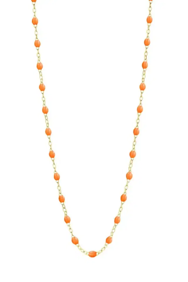 Gigi Clozeau Classic Gigi Sautoir Necklace - 16.5in - Mandarin