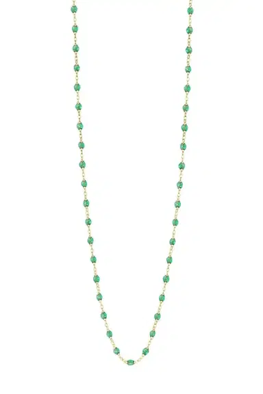 Gigi Clozeau Classic Gigi Sautoir Necklace - 16.5in - Mint | Thumbnail 1 Gigi Clozeau Classic Gigi Sautoir Necklace - 16.5in - Mint | Thumbnail 1