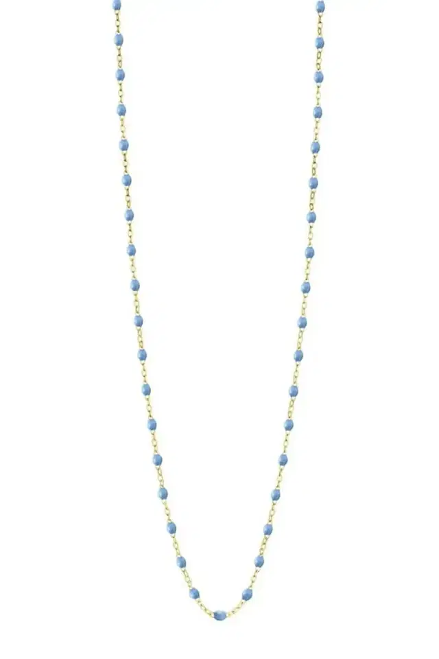 Gigi Clozeau Classic Gigi Sautoir Necklace - 23.6in - Sky
