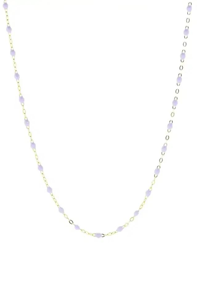 Gigi Clozeau Classic Gigi Sautoir Necklace - 24in - Liliac