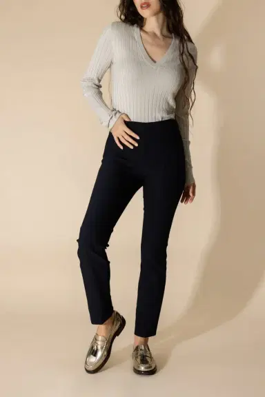 Brunello Cucinelli Classic Pull On Pant | Thumbnail 2 Brunello Cucinelli Classic Pull On Pant | Thumbnail 2