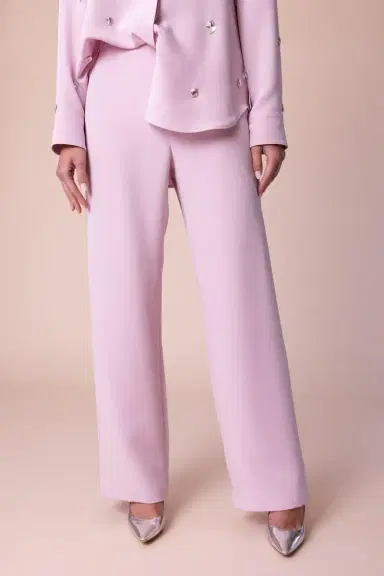 CATHERINE REGEHR Classic Pull On Pant - Lilac | Thumbnail 2
