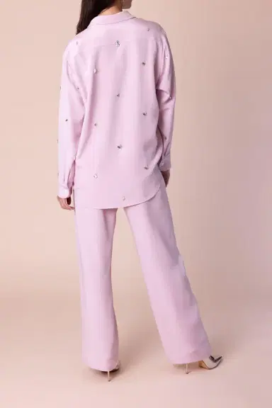 CATHERINE REGEHR Classic Pull On Pant - Lilac | Thumbnail 4