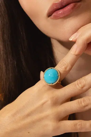 IRENE NEUWIRTH JEWELRY Classic Turquoise Ring | Thumbnail 5