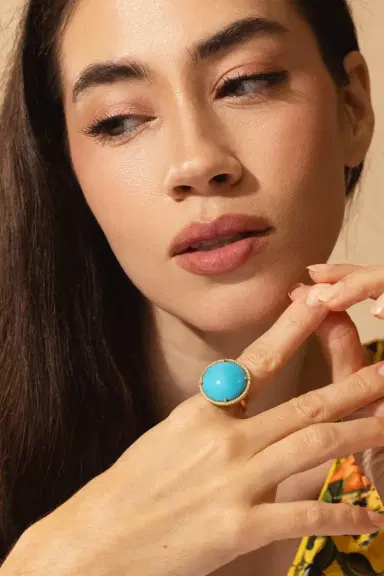 IRENE NEUWIRTH JEWELRY Classic Turquoise Ring | Thumbnail 6