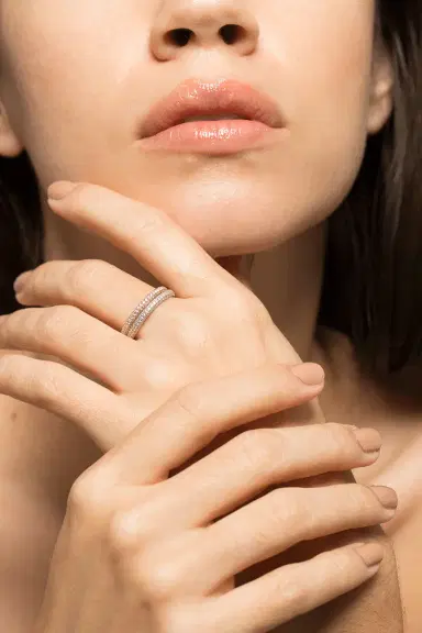 KWIAT Cobblestone Diamond Pave Band Ring | Thumbnail 2 KWIAT Cobblestone Diamond Pave Band Ring | Thumbnail 2