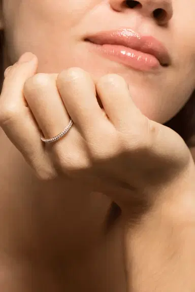 KWIAT Cobblestone Diamond Pave Band Ring | Thumbnail 3 KWIAT Cobblestone Diamond Pave Band Ring | Thumbnail 3