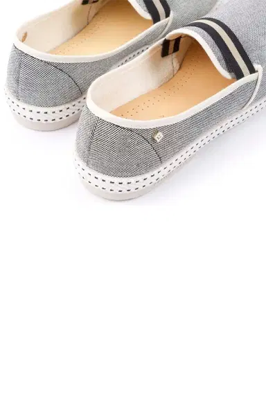 RIVIERAS College Blackish Oxford Slip On Loafer | Thumbnail 4 RIVIERAS College Blackish Oxford Slip On Loafer | Thumbnail 4