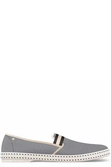 RIVIERAS College Blackish Oxford Slip On Loafer | Thumbnail 1 RIVIERAS College Blackish Oxford Slip On Loafer | Thumbnail 1