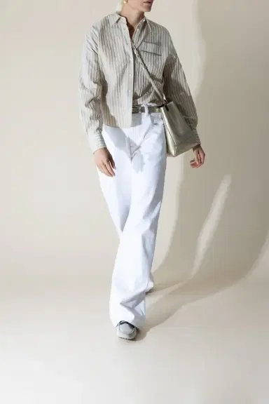 Brunello Cucinelli Comfort Trousers - Bianco Ottico | Thumbnail 2