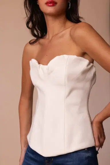 Victoria Beckham Corset Top | Thumbnail 2 Victoria Beckham Corset Top | Thumbnail 2