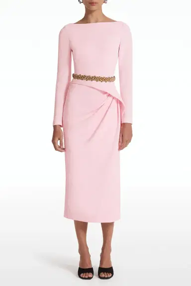 Safiyaa Craina Dress - Peony Blush | Thumbnail 2