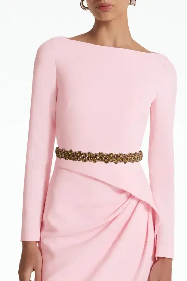 Safiyaa Craina Dress - Peony Blush | Thumbnail 4