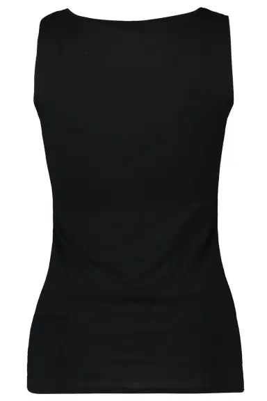 MAJESTIC FILATURES Crewneck Tank - Noir | Thumbnail 5