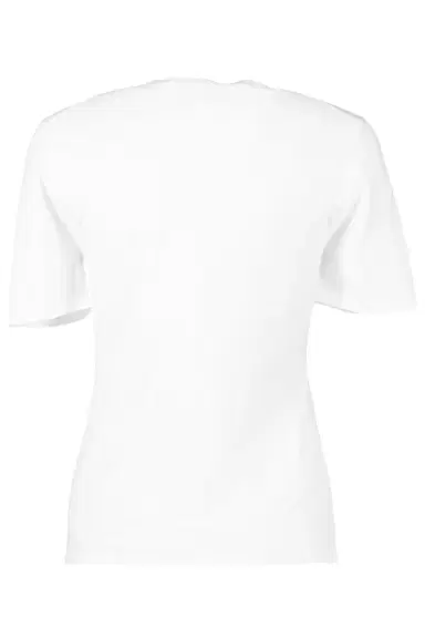 Michael Kors Collection Crewneck Tee - Optic White | Thumbnail 4