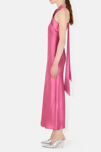 GALVAN LONDON Cropped Pandora Dress - Magenta | Thumbnail 5