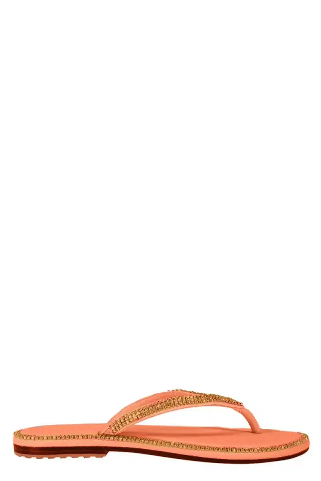 Crystal Sandal - Orange