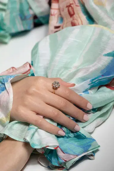 Bayco Diamond Flower Ring | Thumbnail 2 Bayco Diamond Flower Ring | Thumbnail 2