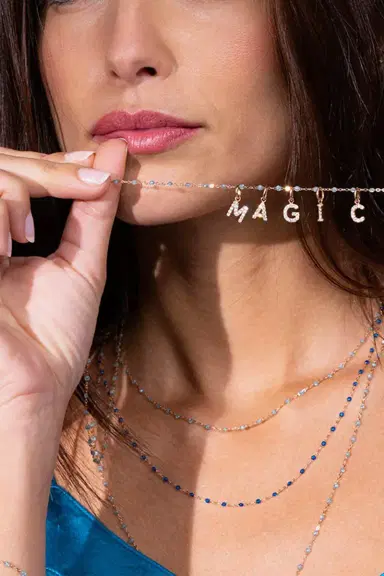 Gigi Clozeau Diamond Initial Necklace | Thumbnail 2