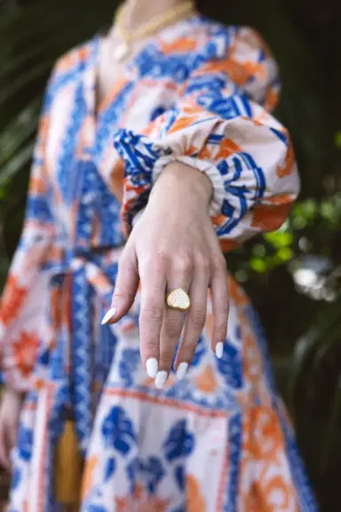 Carolina Bucci Diamond Pavé Cuore Ring | Thumbnail 2