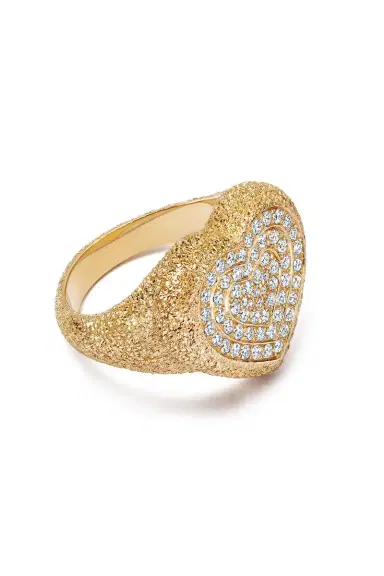 Carolina Bucci Diamond Pavé Cuore Ring | Thumbnail 5