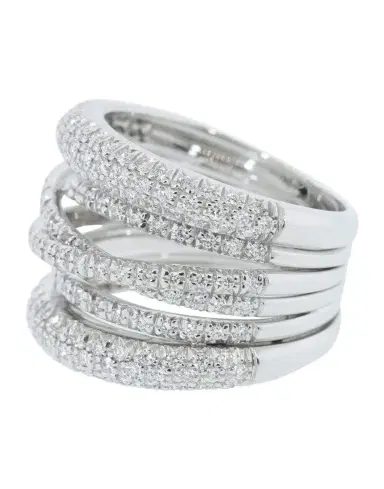 SIDNEY GARBER Diamond Scribble Band Ring | Thumbnail 5