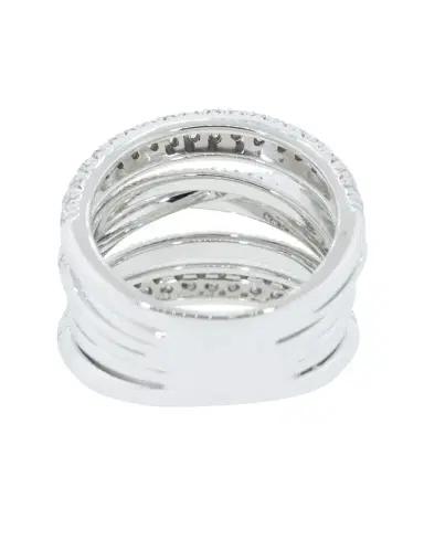 SIDNEY GARBER Diamond Scribble Band Ring | Thumbnail 6
